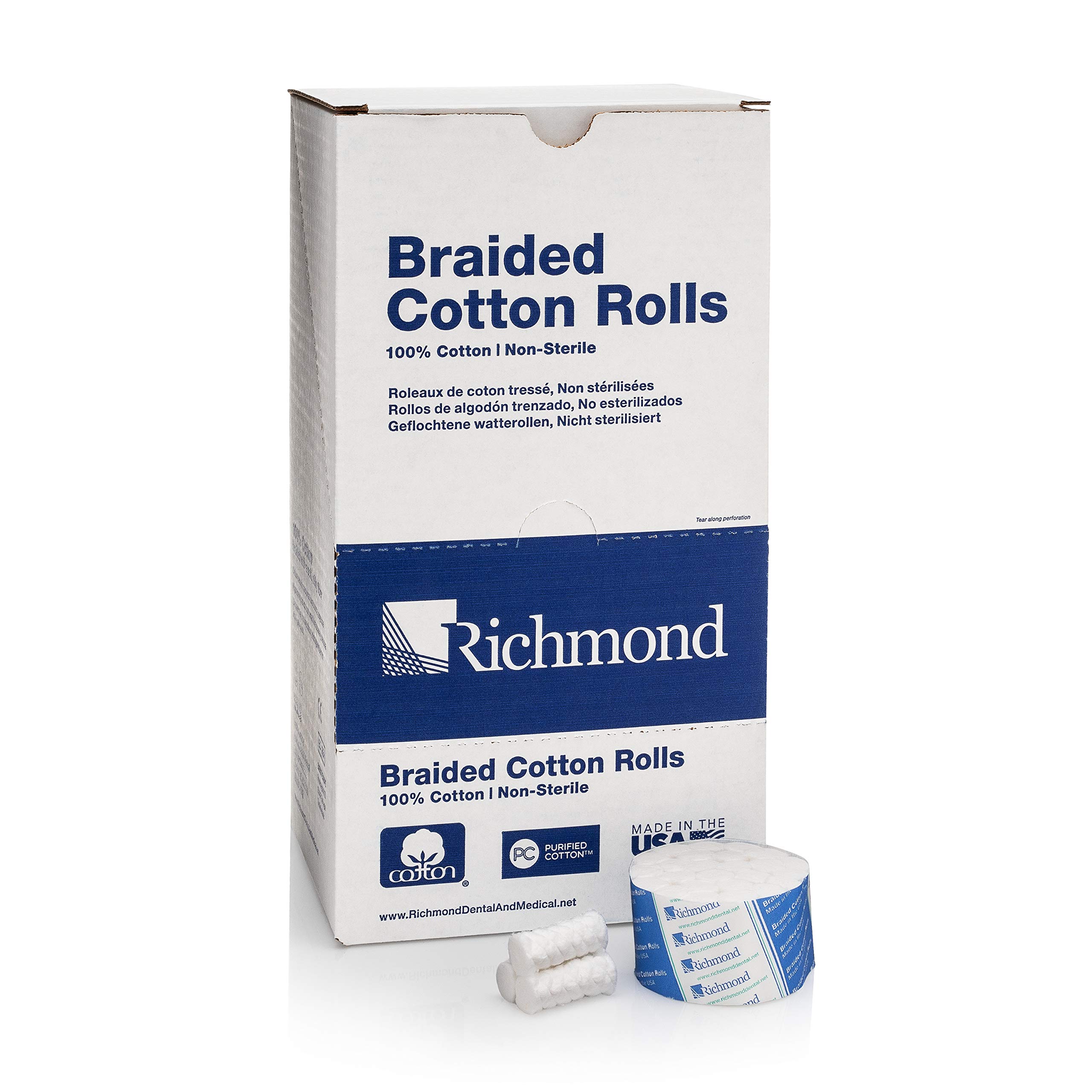 رول پنبه ریچموند 1000عددی (Richmond Cotton Roll)