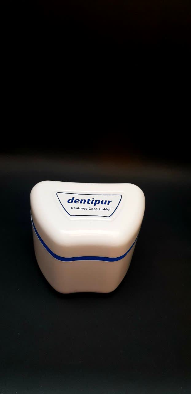 ظرف نگهداری دندان مصنوعی سفری (Denture Box)