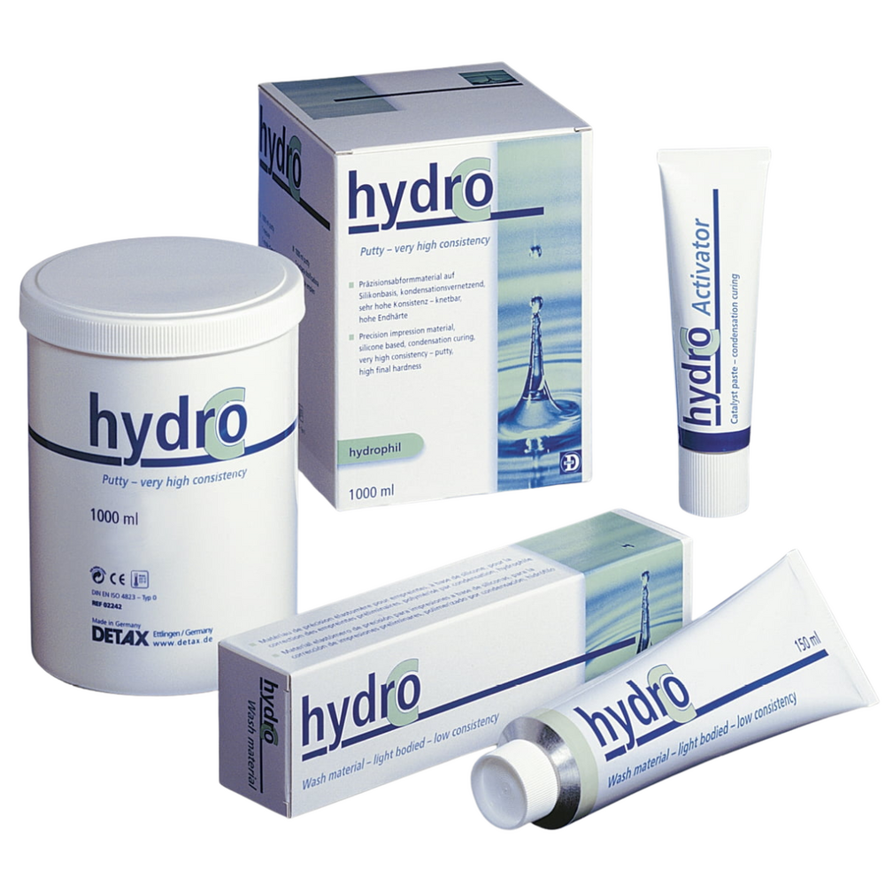 ست قالب‌گیری سیلیکونی Hydro C | پوتی، واش و اکتیواتور